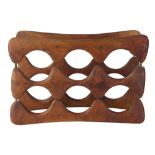 Arthur Espenet Carpenter walnut wine rack