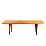 George Nelson style slotted bench