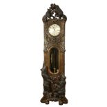 German Black Forest tall case clock