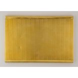 18k yellow gold cigarette case