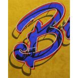 Print, Robert Cottingham, An American Alphabet: B