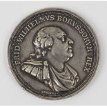 Continental silver Frid Wilhelmus medal