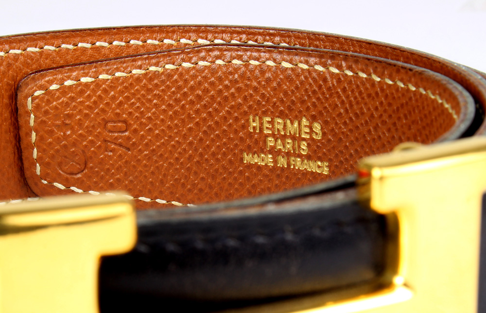 Hermes H Belt, 70cm