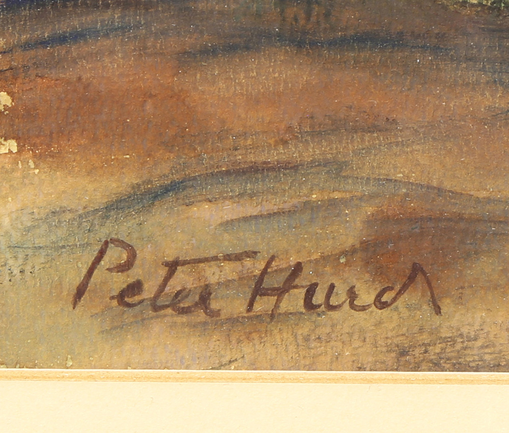 Watercolor, Peter Hurd - Image 3 of 4