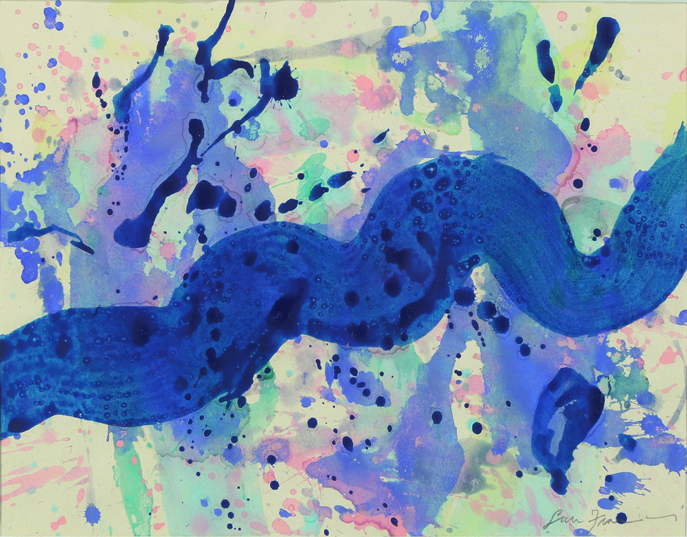 Watercolor, Sam Francis