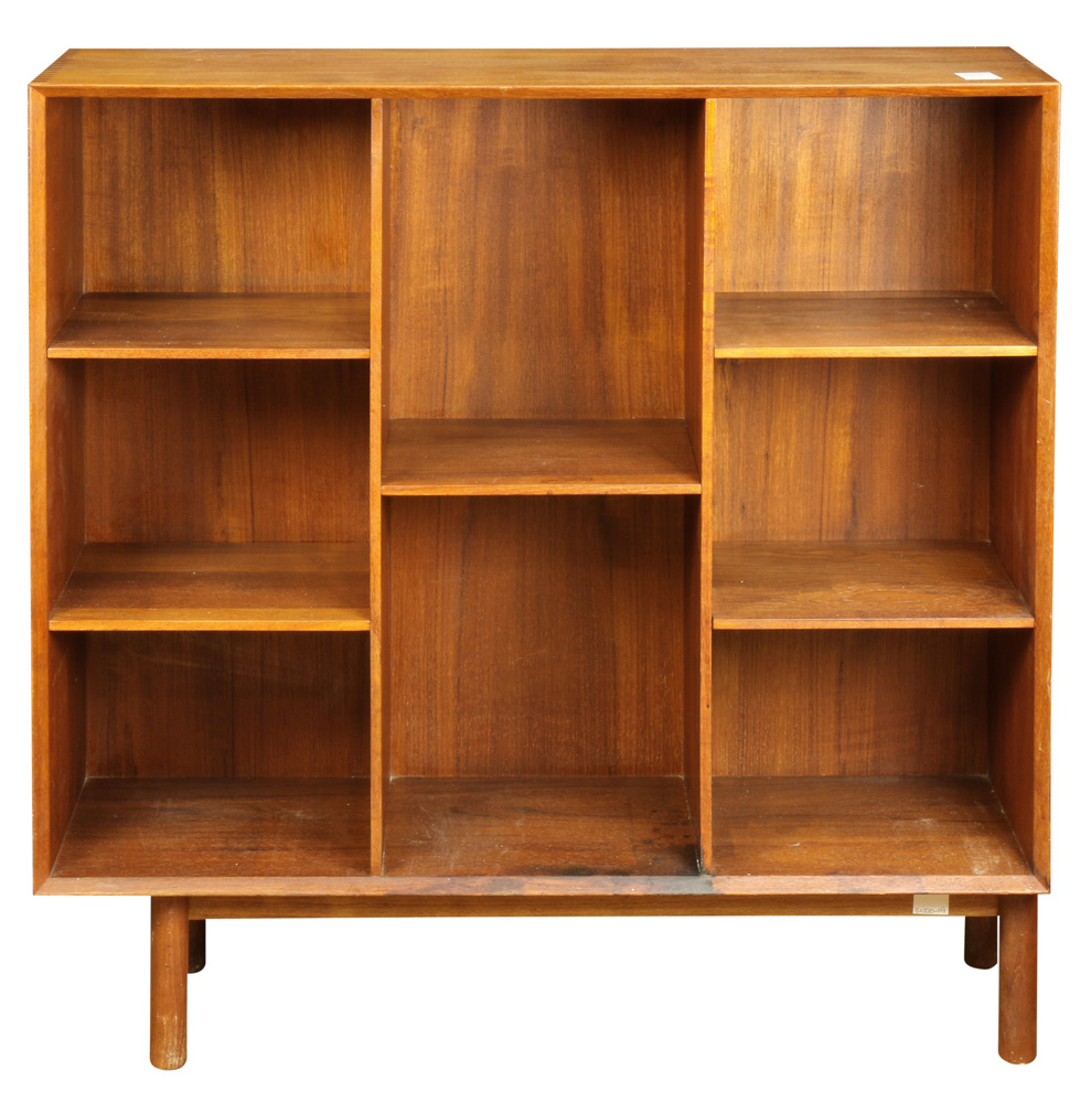 Peter Hvidt and O. Molgaard-Nielsen teak bookcase