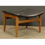 Finn Juhl for France and Sons teak ottoman