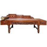 A Chinese Elmwood Daybed