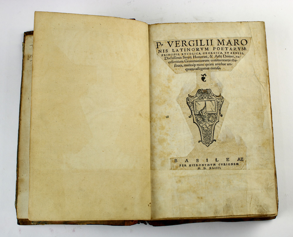 P. Virgilii Maro, Nis Latinorvm Poetrvm, 1544 - Image 3 of 3