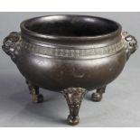 Chinese Tripod Bonze Censer