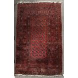 An Afghan Turkoman carpet