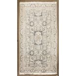 A Sino Baktiari French silk carpet