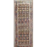 An antique Caucasian Shirvan carpet