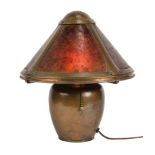 A Dirk Van Erp Bean Pot lamp