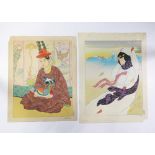 Japanese Woodblock Prints, Paul Jacoulet