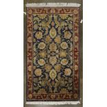 Agra floral carpet 3' 11" x 6' 0"