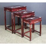 (lot of 3) Chinese Nesting Tables