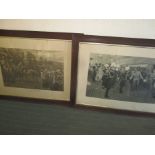 2 Large framed prints, The relief of Ladysmith and Kitcheners homecoming