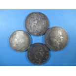 4 Continental coins the earliest being dated 1759