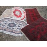 5 Vintage rugs