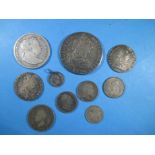 Georgian and later silver coins