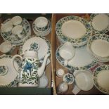 A large quantity of Midwinter "Spanish Garden" pattern ceramics