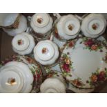 A quantity of Royal Albert Old Country Roses tea wares