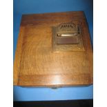 A 1904 American National Cash Registers oak till