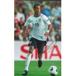 A genuine hand signed autographed picture of Tom Ince