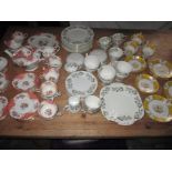 A quantity of vintage tea sets