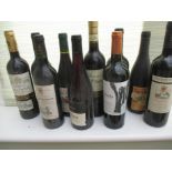 10 Bottles of cellar stored red wine. Register and bid at https://clareauction.c