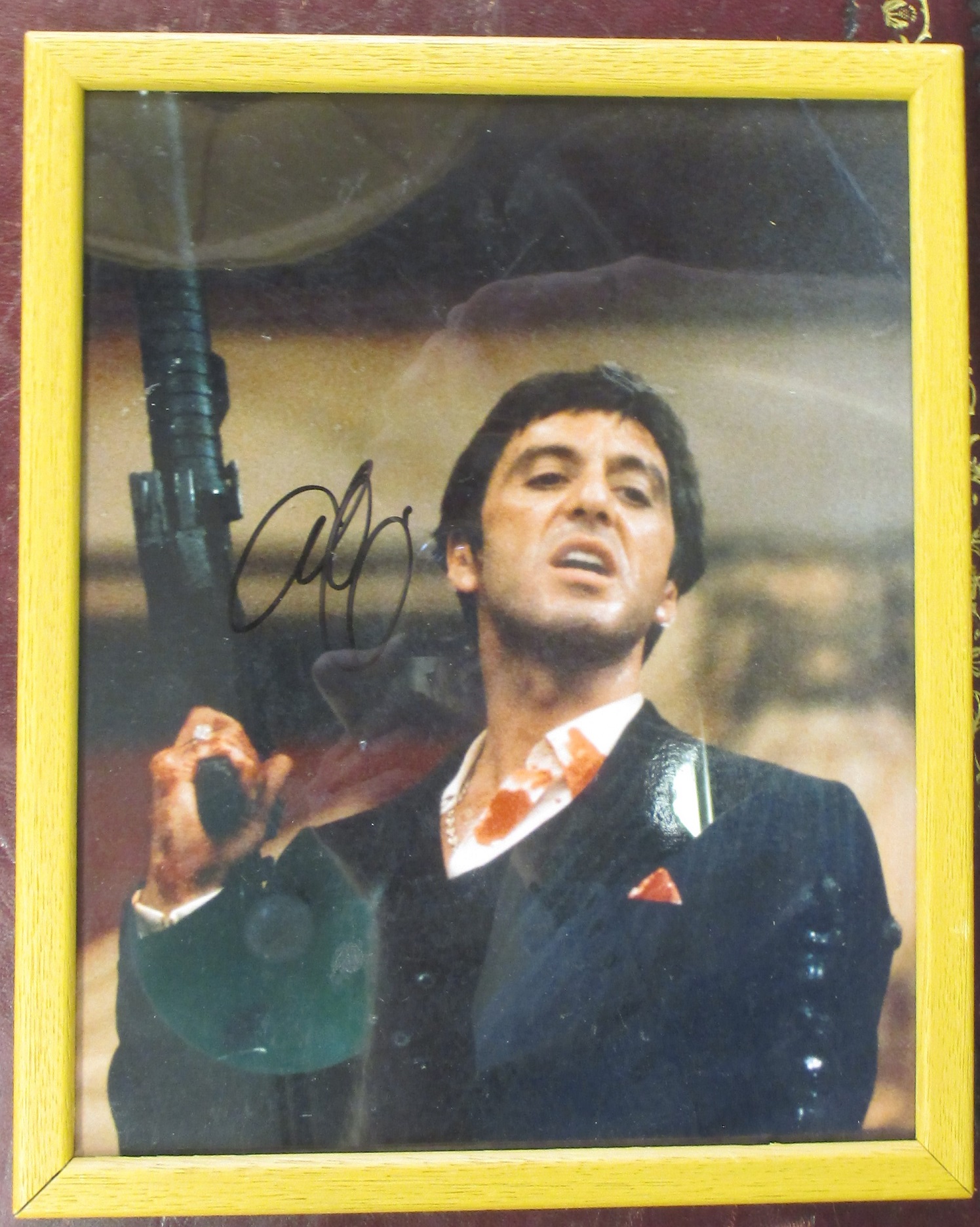 A genuine hand signed autographed picture of Al Pacino. Register and bid at http