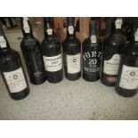 7 Bottles of cellar stored port. Register and bid at https://clareauction.com/ab