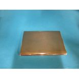 A 9ct gold cigarette case by Asprey of London, approx weight 158.6g