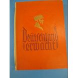 A hardback first edition book of 'Deutschland erwacht'