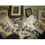 A large quantity loose and album mounted photographs of German troops in WWII, a