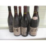 7 Bottles of cellar stored Chateau neuf du pape. Register and bid at https://cla