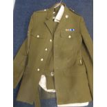 A British army officers uniform