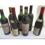 7 Bottles of cellar stored red wine. Register and bid at https://clareauction.co