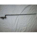 An early 19th century French Napoleonic war bayonet