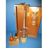 An early 20th century Permutit water testing system