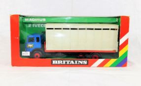 A boxed Britains Iveco truck