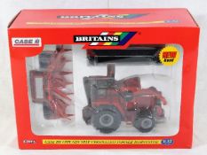 A boxed Britains Ertl Case IH CHX 620 self propell