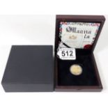 A boxed & certificated 2015 Guernsey gold proof on