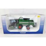 A boxed diecast model of diecast Fendt 5250e Combi