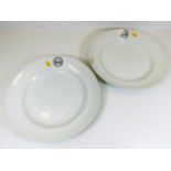 Two Anglo-American Nile Steamer & Hotel Co. plates