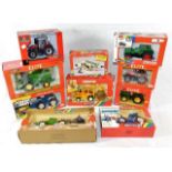 Ten boxed mostly Britains diecast scale models of