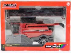 A boxed diecast Britains Case IH 8120 Combine Harv