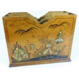A c.1900 Japanese lacquered stationery box