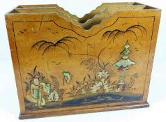 A c.1900 Japanese lacquered stationery box